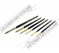 PENNELLI REMBRANDT/TALENS - MARTORA/MANICO CORTO - SERIE 100 - 333 - TONDO