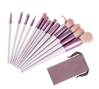 Pennelli Trucco 13 Pezzi Set Viso e Occhi, Pennelli Make Up Professionali Set, Sintetico Contorno Fard Ombretti Correttori Fondazione Trucco Pennelli