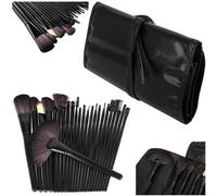 Pennelli Trucco Make Up Kit 24 Pezzi Pennello Set Viso e Occhi con Astuccio