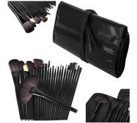 Pennelli Trucco Make Up Kit 24 Pezzi Pennello Set Viso e Occhi con Astuccio