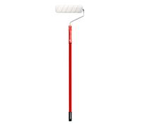 PENNELLIFICIO 2000 | Rullo in Poliammide con Asta Telescopica da 200 cm, per Pareti Lisce e Poco Ruvide, Cartonegesso, Idropittura, L 24 cm, ⌀ 4,8 cm - Made in Italy