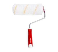 PENNELLIFICIO 2000 | Rullo Professionale per Muri Ruvidi, in Poliammide, con Manico Antiscivolo in Gomma, per Esterni, Superfici Ruvide, Idropitture e Pitture Minerali, Larghezza 24 cm - Made in Italy