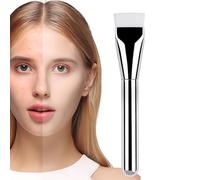 Pennello a base piatta, pennello per trucco | Spatola per trucco liquido a pennello superiore a cima top | Strumenti per il trucco professionale, pad del correttore per la crema e l'applicazione in po