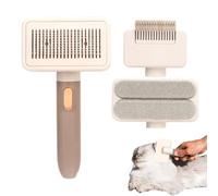 Pennello a spillo per cani, pettine da toelettatura per animali domestici, Ripasso per capelli multifunzionali per cani, Strumento di pulizia portatile, forniture per animali domestici per animali dom