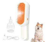 Pennello a vapore di gatto, pennello a vapore per animali domestici | Pettine per cani spray per lo spargimento,Pettine a spruzzo di toelettatura per animali domestici multifunzionali per cuccioli di