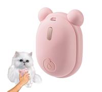 Pennello a vapore di gatto, pennello a vapore per gatto per lo spargimento,Pettine di toelettatura a vapore a doppio petto ricaricabile | Massaggio intelligente Massaggio elettrico Strumento di spargi