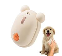Pennello a vapore per cani, pennello a vapore per cani - Pettine di toelettatura ricaricabile a vapore a doppio petto - Strumento di spargimento portatile elettrico per massaggio intelligente per vete
