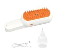 Pennello a vapore per gatti, pennello a vapore gatto, Pettine per cani spray per lo spargimento, Design ergonomico Pettino spray per la depilazione per animali domestici per cucciolo di