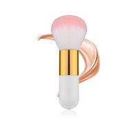 Pennello Abbronzante Autoabbronzatura, Grande Pennello Kabuki Vegano Applicatore Morbido Autoabbronzante Strumento Professionale il Trucco per Un'Applicazione Impeccabile (Oro Bianco 1)