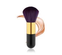 Pennello Abbronzante Autoabbronzatura, Grande Pennello Kabuki Vegano Applicatore Morbido Autoabbronzante Strumento Professionale il Trucco per Un'Applicazione Impeccabile (Oro Nero)