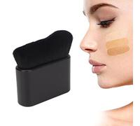 Pennello Abbronzante Piatto Grande, Pennello per Trucco Corpo Viso, Pennello Kabuki per Fondotinta, Pennello Applicatore Vegano per Mousse Abbronzante