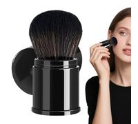 Pennello Accessorio Trucco Di Piccole Dimensioni Morbido, Soffice E | Pennello Retrattile Da Polvere Compatta Per Uomo E Donna In Movimento, Viaggio Quotidiano, Trucco