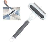 Pennello anti poli per animali - Rullo di spazzola per colla | Doppia spazzola anti-fibra per cani | Manipolazione pennello con manici | Strumento multifunzione per la cura di vestiti, biancheria da