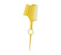 Pennello applicatore extra lungo per tintura dei capelli con base girevole e setole morbide in nylon per un'applicazione liscia, pettine rotante per colorare i capelli