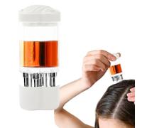 Pennello applicatore per applicatore cuoio capelluto con graduazione | Olio essenziale con pettine per olio per capelli a cinque aghi per il cuoio capelluto | Applicatore olio di Scalee