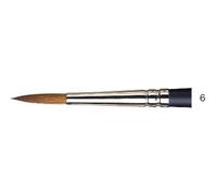 Winsor & Newton Pennelli in Martora per Acquarelli Artists - Manico Corto - Tondo N 6