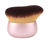 Pennello autoabbronzante Pennello multifunzionale per trucco corpo grande Applicatore autoabbronzante professionale per abbronzatura viso e corpo con setole sintetiche morbide (Oro rosa)