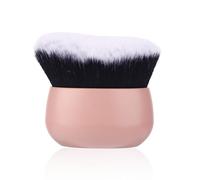 Pennello Autoabbronzante, Pennello per Trucco Corpo Ultra Morbido e Denso Applicatore Bronzer e Fondotinta per Viso Corpo (Rosa)