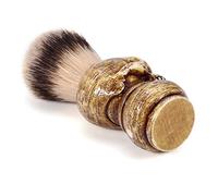 Pennello barba con barba a forma di testa di cranio Progettato per la tua migliore rasatura bagnata, realizzato a mano con pennello barba in resina per uomini