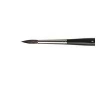 Pennello Casaneo Serie 5598 N.8 Tondo Manico Corto Fibra Sintetica | Da Vinci