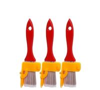 Pennello con manico in legno, 1/2/3 pezzi Pennelli for pittura da parete for angoli Interni Bordi nascosti Separazione del colore Pennello for for con manico for(3pcs)