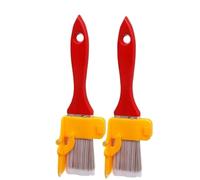 Pennello con manico in legno, 1/2/3 pezzi Pennelli for pittura da parete for angoli Interni Bordi nascosti Separazione del colore Pennello for for con manico for(2pcs)