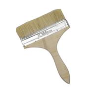Pennello con manico in legno, Pennelli for pittura e scheggiature, vernice multiuso for macchie di, vernici, acquerelli, legno, pareti, mobili, detergente for pennelli, for(8 Inch)