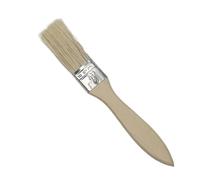 Pennello con manico in legno, Pennelli for pittura e scheggiature, vernice multiuso for macchie di, vernici, acquerelli, legno, pareti, mobili, detergente for pennelli, for(1 Inch)
