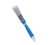 Pennello con manico in legno, Pennello for pittura murale da 1/1,5/2 pollici, set di pennelli con manico in gomma for macchie vernice, for interni ed esterni(2 inch)