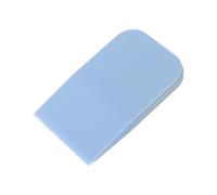 Pennello cosmetico liquido in silicone con bordi piatti delicato sulla pelle non poroso facile da pulire Uso duraturo Pennello cosmetico rapido pulito