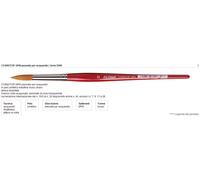 Pennello Cosmotop Spin Serie 5580 N┬░14 Tondo Manico Corto