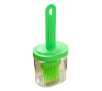 Pennello Cucina Silicone Pennello for imbastire in silicone da 1 pezzo for olio for barbecue all'aperto Friggitrice ad aria e bottiglia for condimento for uova, strumento for cuocere la cucina(Green)