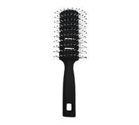Pennello curvo ventilato - Spazzola per capelli antistatica per uomini e donne - Spazzola districante - Spazzola per capelli per uomini e donne - Pettine massaggiante - Pettine per capelli a nove file