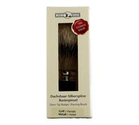 Pennello da barba Golddachs punte d'argento Dachs nero-argento 1 pezzo