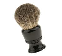 Pennello da barba in pelo di tasso puro Manico in resina Strumento da barbiere