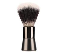 Pennello da barba professionale da uomo, con setole morbide in nylon e manico in lega di alluminio, design ergonomico per una schiuma ricca, strumento portatile per la toelettatura di casa, saloni e