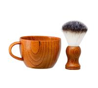 Pennello da barba set per uomini Ciotto di pulizia della barba per la barba