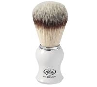 Pennello da Barba sintetico Hi-Brush bianco,nero,carbonio Omega Made in Italy