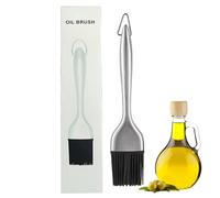 Pennello Da Cucina Per Spennellare | Spalmatore Termoresistente Con Dispensatore,Pennello per Burro con Manico in Acciaio e Testa Removibile - Per Cucina, Barbecue E Griglia