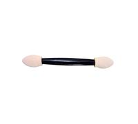 Pennello da ombretto da 50 pacchi a doppio lati usati a doppio lato sfollata di spugna con punta ovale Applicatore ovale Applicatore Pennello per il trucco, pennelli per il trucco