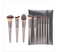 Pennello da trucco 10pcs Trucco Pennelli Set Set Professional Foundation Powder Eyeshadow Blending Sweetbrow Kabuki Strumento di spazzole cosmetico Kabuki Pennello da trucco mac (Size : 10pcs brush w