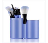 Pennello da trucco 12 Pennello trucco Set Set Foundation Polvere Eye Shadoice Sopracciglio Eyelash Makeup Brush Set Box Makeup Beauty Tool Professional Pennello da trucco mac (Size : Plastic bucket b