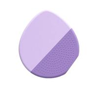 Pennello da trucco in silicone a testa piatta - perfetta distribuzione del della pelle, aspetto uniforme, leggero e di lunga durata, pulito e igienico, ideale per creme liquide e trucco li