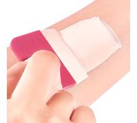 Pennello Da Trucco In Silicone,Strumento Morbido Flessibile a Testa Piatta Portatile,Applicatore di Fango Viso Strumento Bellezza - per Lozione, Argilla, Cosmetici, Burro Corpo