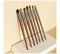 Pennello da trucco Kit trucco a 7 pezzi Full Professional APPLICATORE APPLICATORE APPLICATORE Spazzola for capelli Natural Hair Shader Pennello da trucco mac