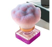 Pennello da trucco per fard sulle - Spazzola per rimuovere la polvere per unghie - Dimensioni da viaggio strumento di trucco per manicure e manicure