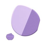 Pennello da trucco per fondotinta liquido, strumento in silicone per il trucco del viso, pennello per correttore, per applicazione professionale, principianti, artisti, uso quotidiano, pratica