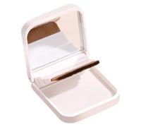 Pennello da trucco per fondotinta, strumento di trucco portatile, pennello leggero a testa piatta quadrata per applicazione del fondotinta con crema, fluido e polvere