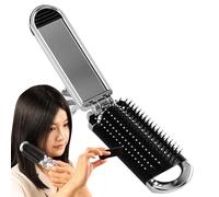 Pennello da viaggio - Spazzola pieghevole per capelli | Spazzola per capelli tascabile | Space-saving Folding Travel Hair Brushes, Durable ABS and PTR Nylon Pocket Size