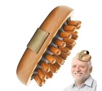 Pennello Del Cuoio Capelluto - Massager Per Capelli Spa Di Legno Per Cuoio Capelluto | Il Dispositivo Di Tocco Di Spazzolatura E Meridiano Per Il Massaggio Del Capellutos Migliora La Circolazione